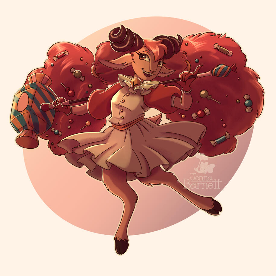 Truffle the Satyr! (original character by catmemer)