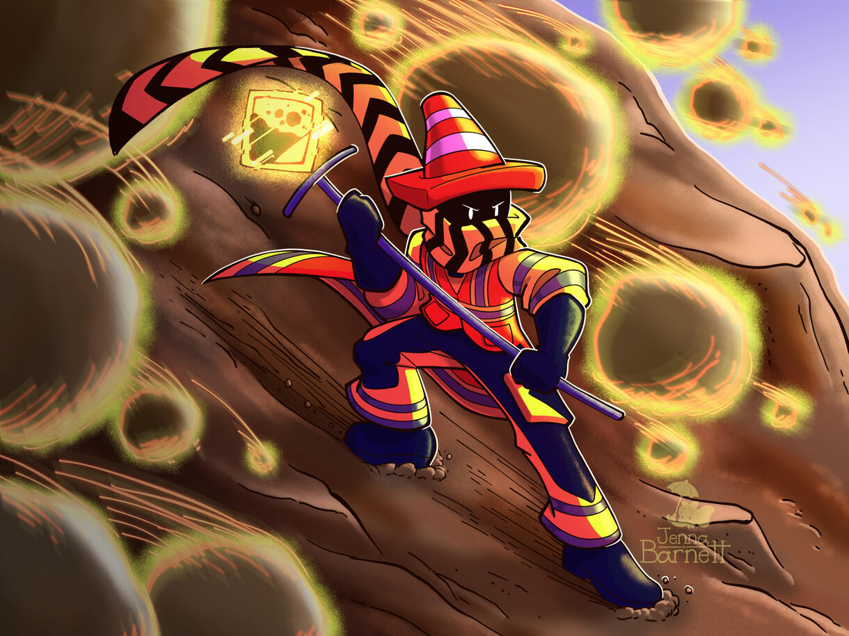 Beware of Falling Rocks! (original character by swordy-da-goat) Beware of Falling Rocks! (original character by swordy-da-goat)